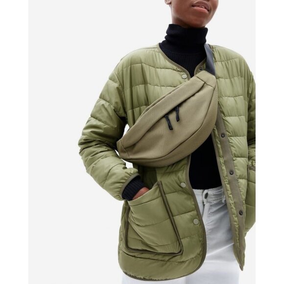 Everlane The Renew Transit Fanny Pack Nutria/Black - Picture 1 of 6